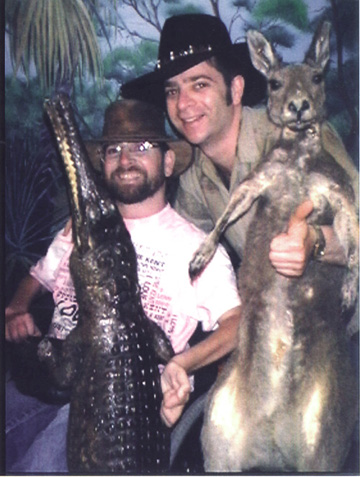 Gene with a crocodile