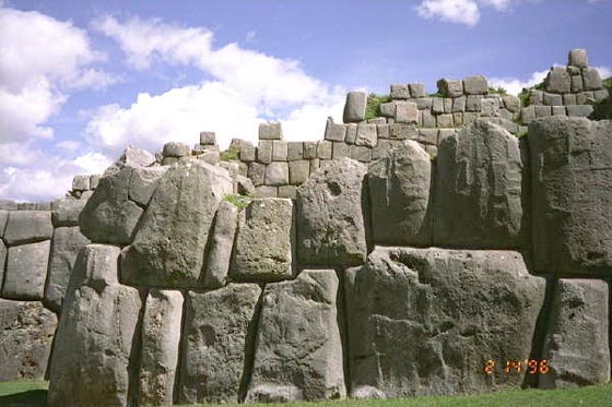 Incan stone wall
