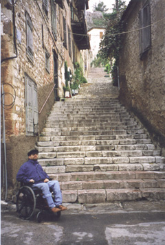 Steps in Greece